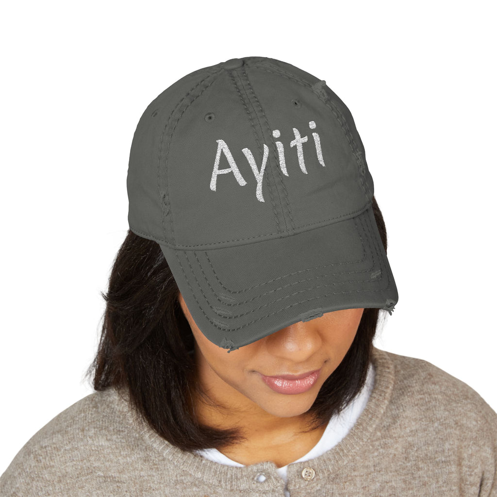 Ayiti Distressed Hat