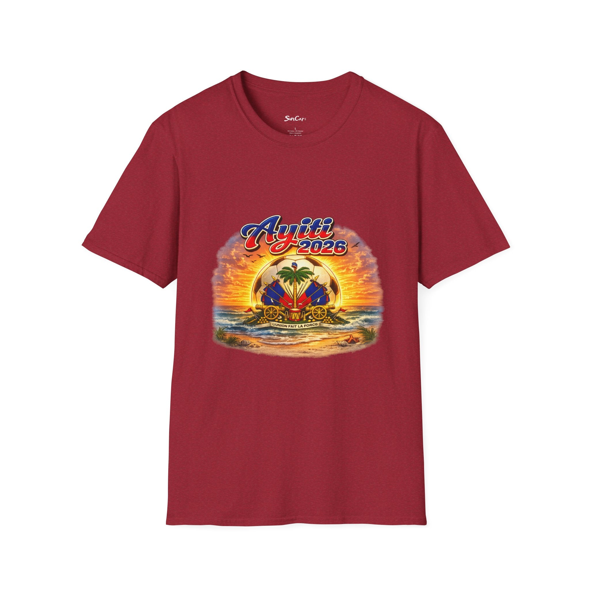 Sunset Ayiti 2026 Soccer Tee