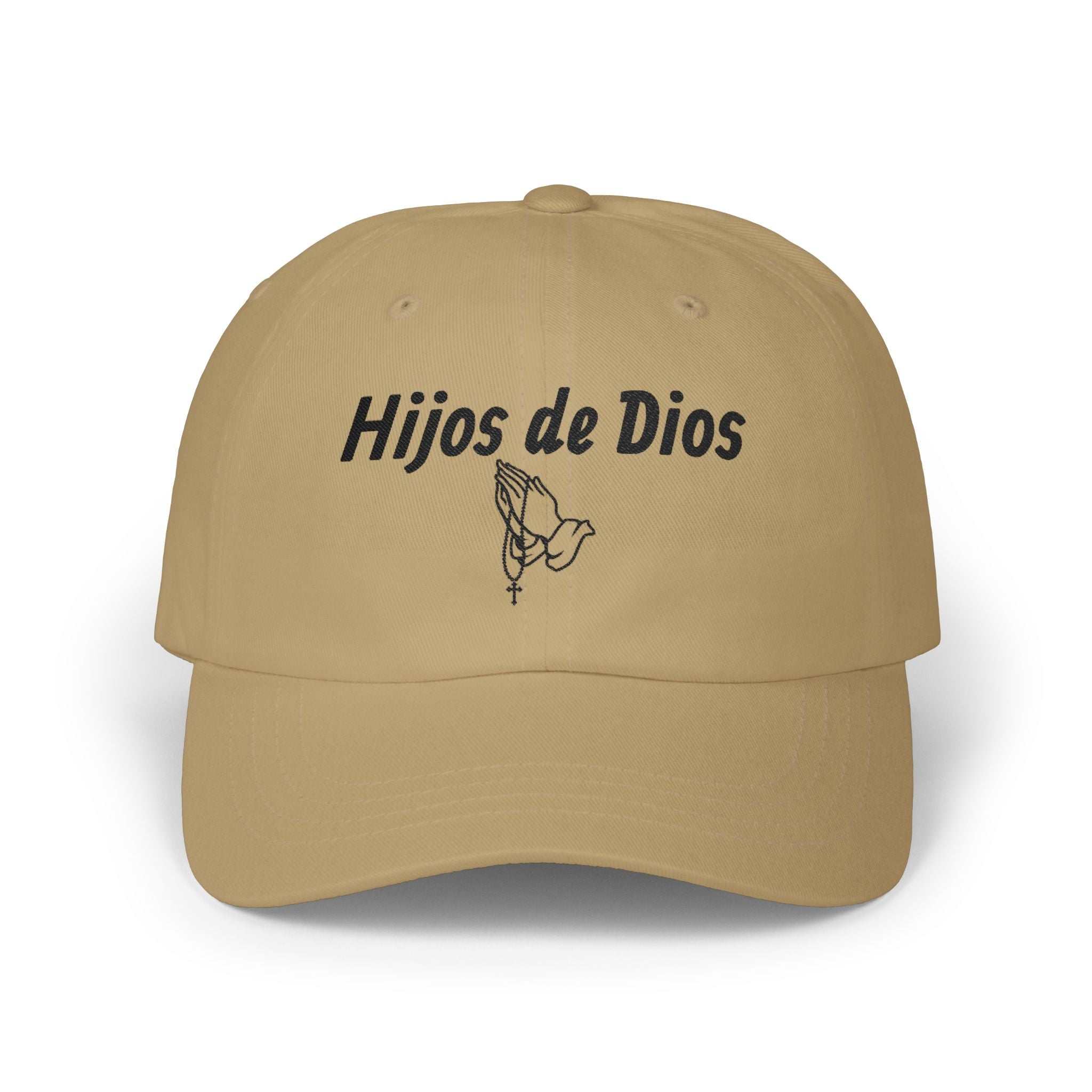 Hijos de Dios Dad Cap – Praying Hands Baseball Hat | Faith-Inspired Casual Hat