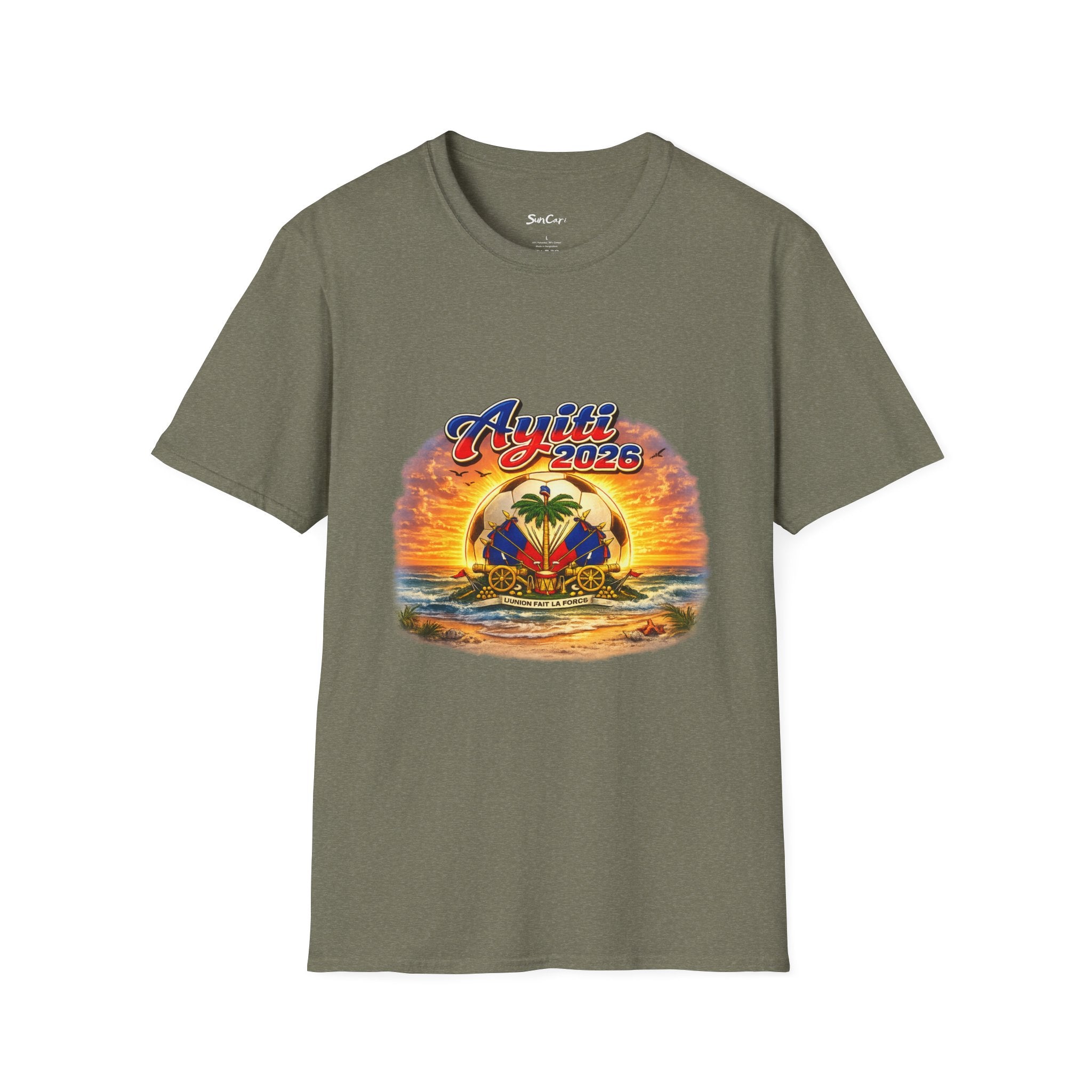 Sunset Ayiti 2026 Soccer Tee
