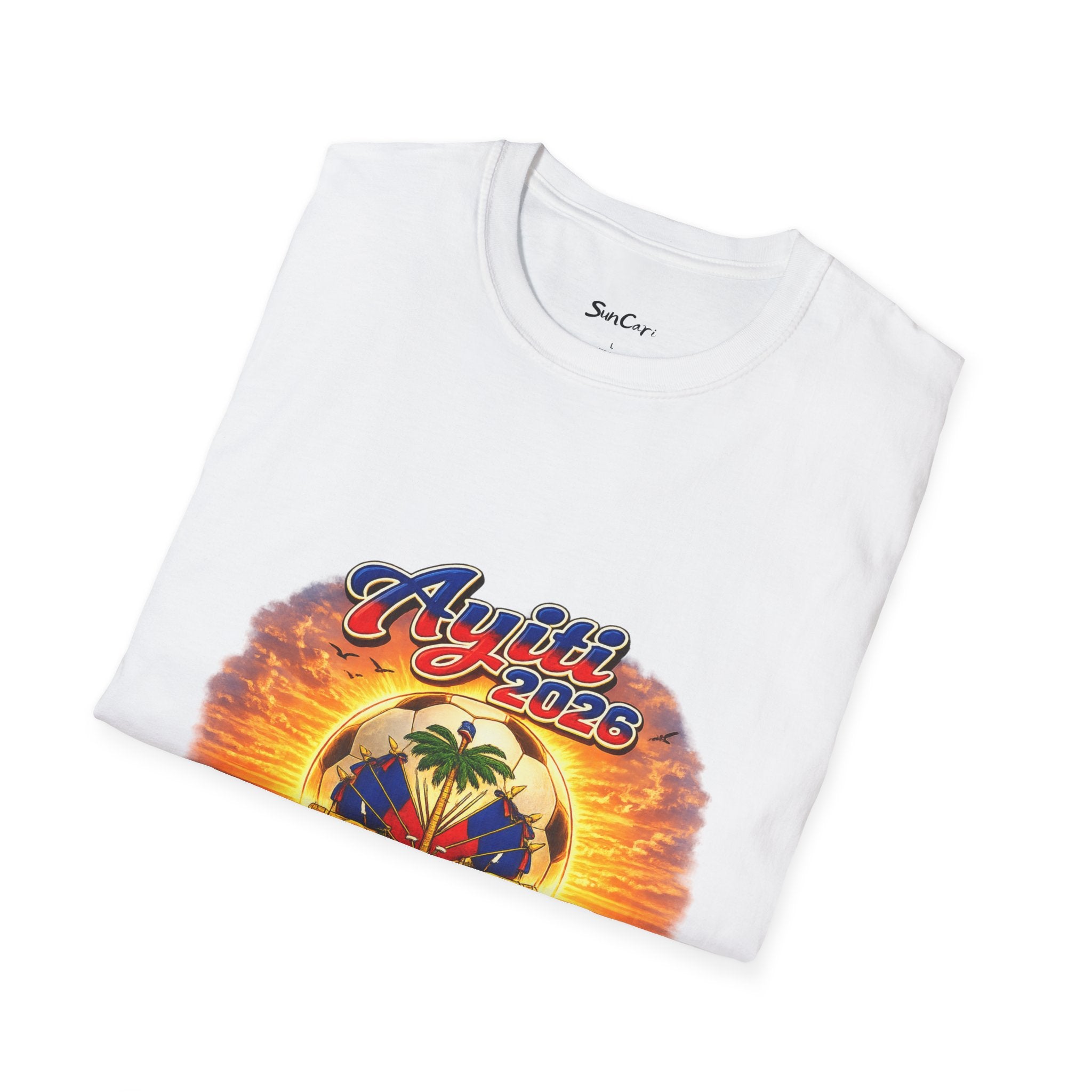 Sunset Ayiti 2026 Soccer Tee
