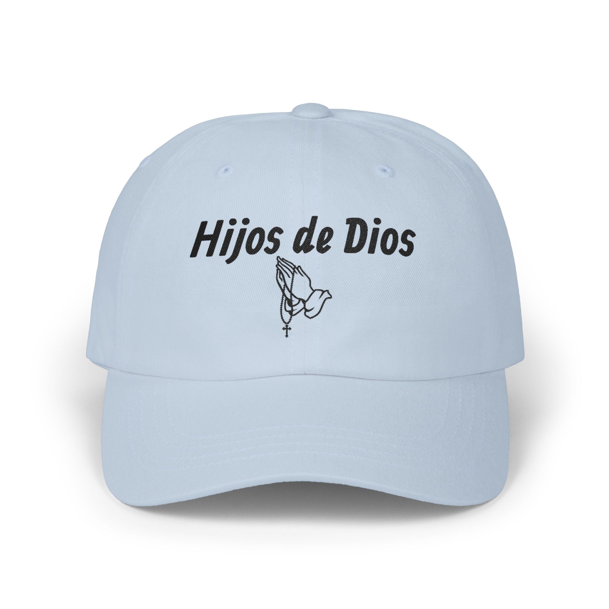 Hijos de Dios Dad Cap – Praying Hands Baseball Hat | Faith-Inspired Casual Hat