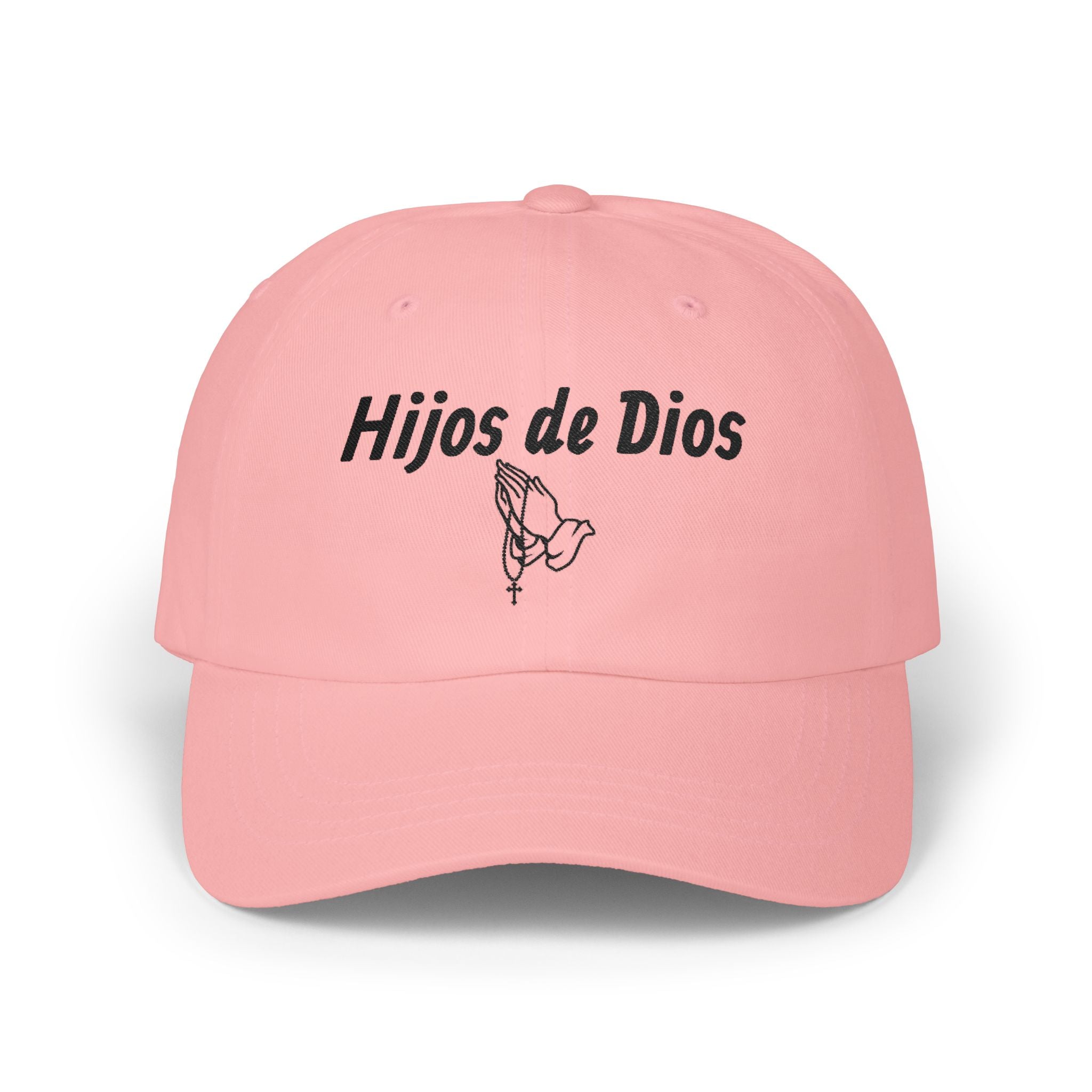 Hijos de Dios Dad Cap – Praying Hands Baseball Hat | Faith-Inspired Casual Hat