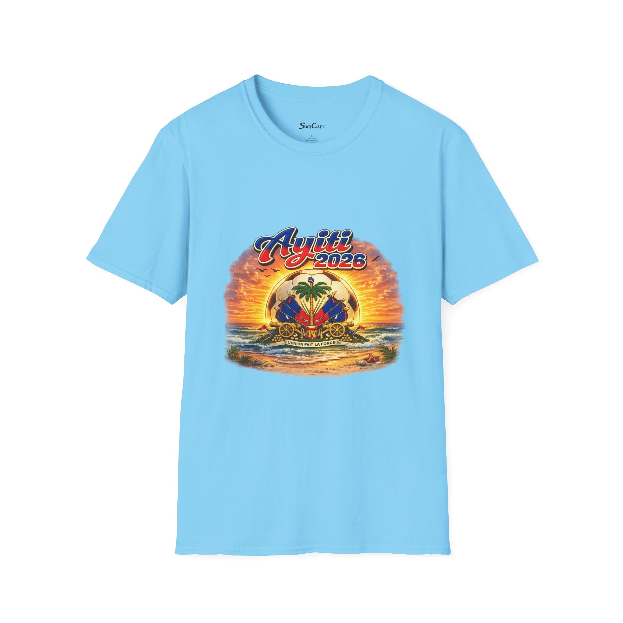 Sunset Ayiti 2026 Soccer Tee