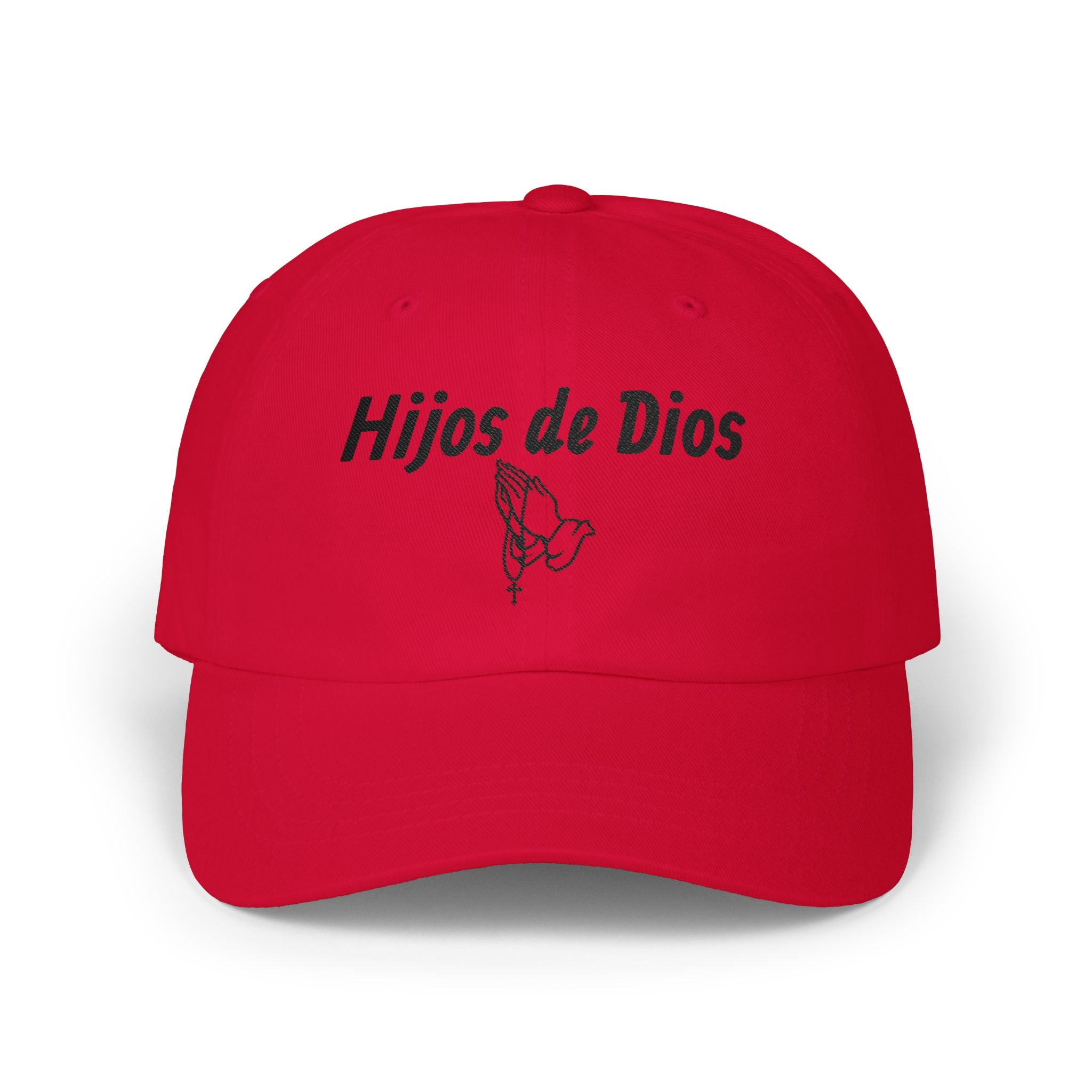 Hijos de Dios Dad Cap – Praying Hands Baseball Hat | Faith-Inspired Casual Hat