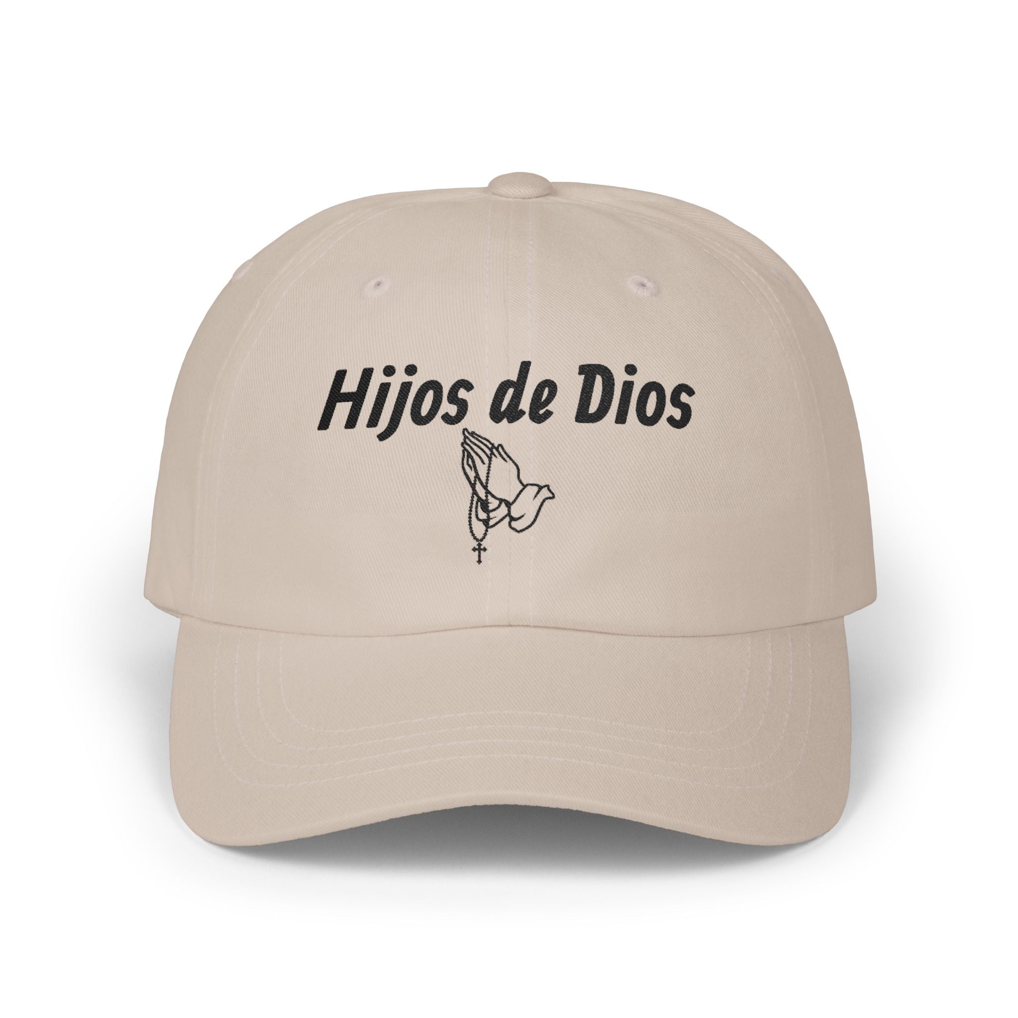 Hijos de Dios Dad Cap – Praying Hands Baseball Hat | Faith-Inspired Casual Hat