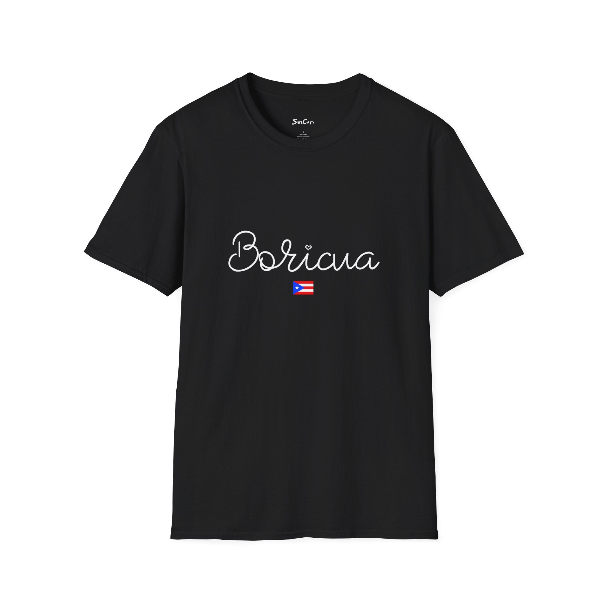 Boricua T-Shirt with Puerto Rico Flag