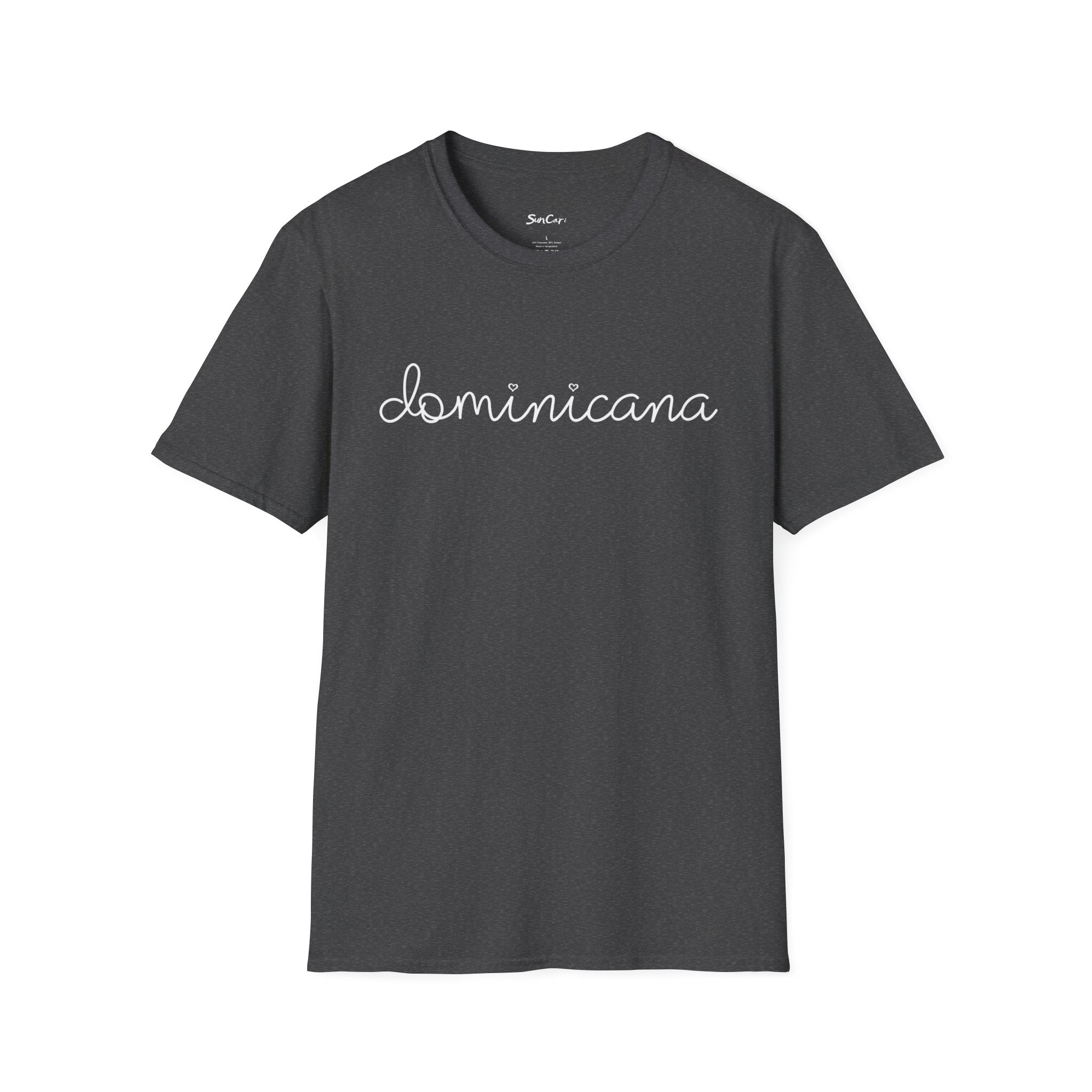 Dominicana lower case with hearts