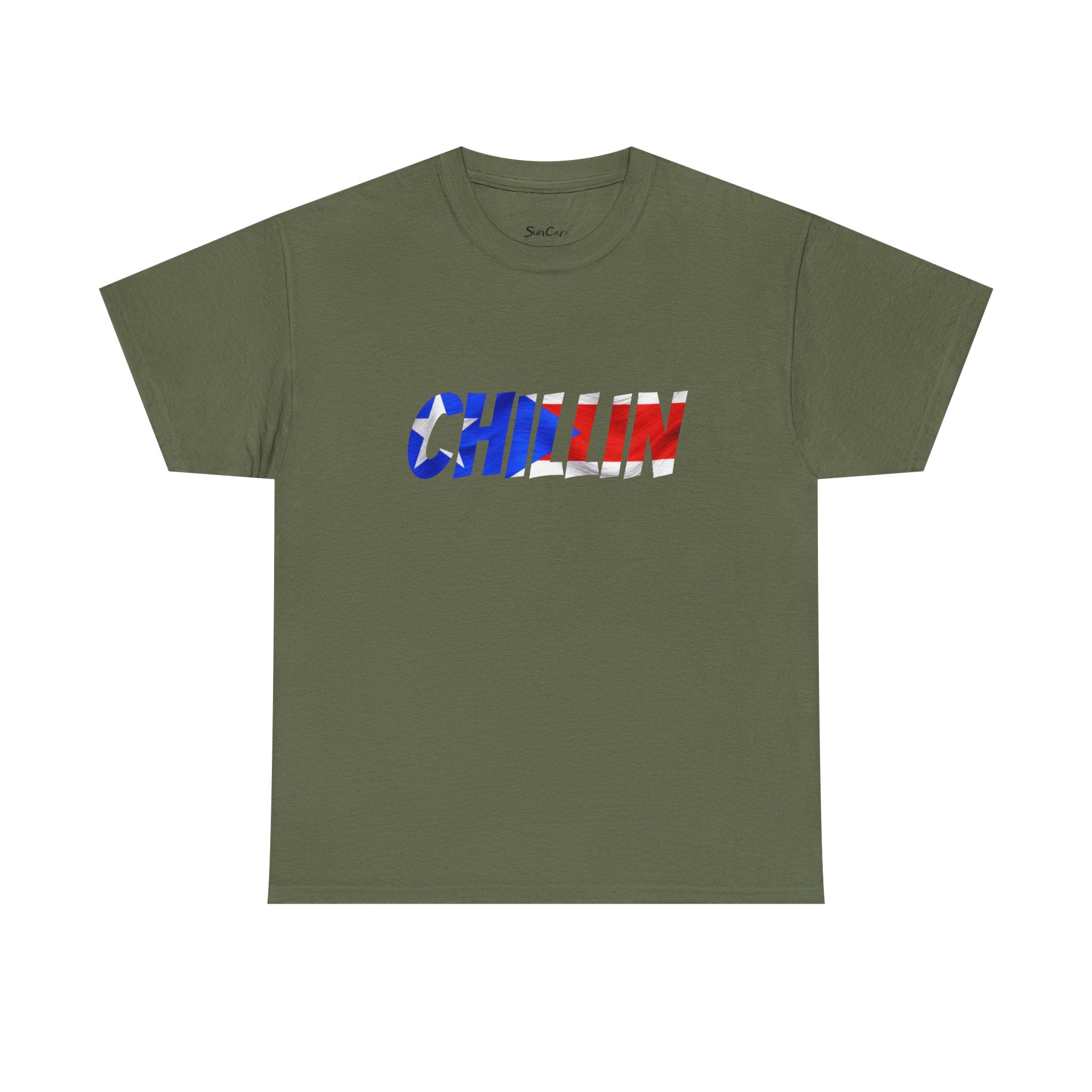 CHILLIN Puerto Rican Flag Tee