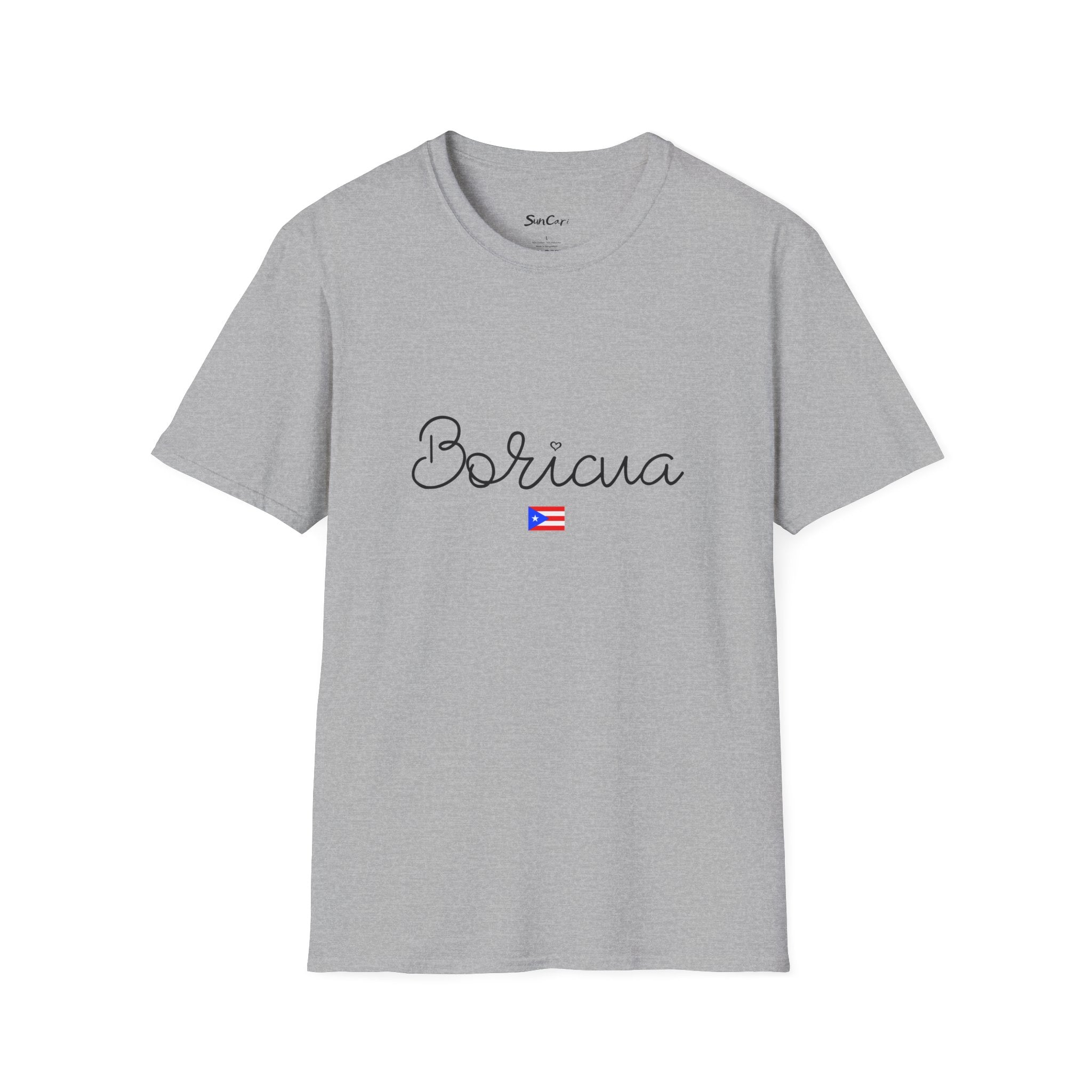 Boricua T-Shirt with Puerto Rico Flag