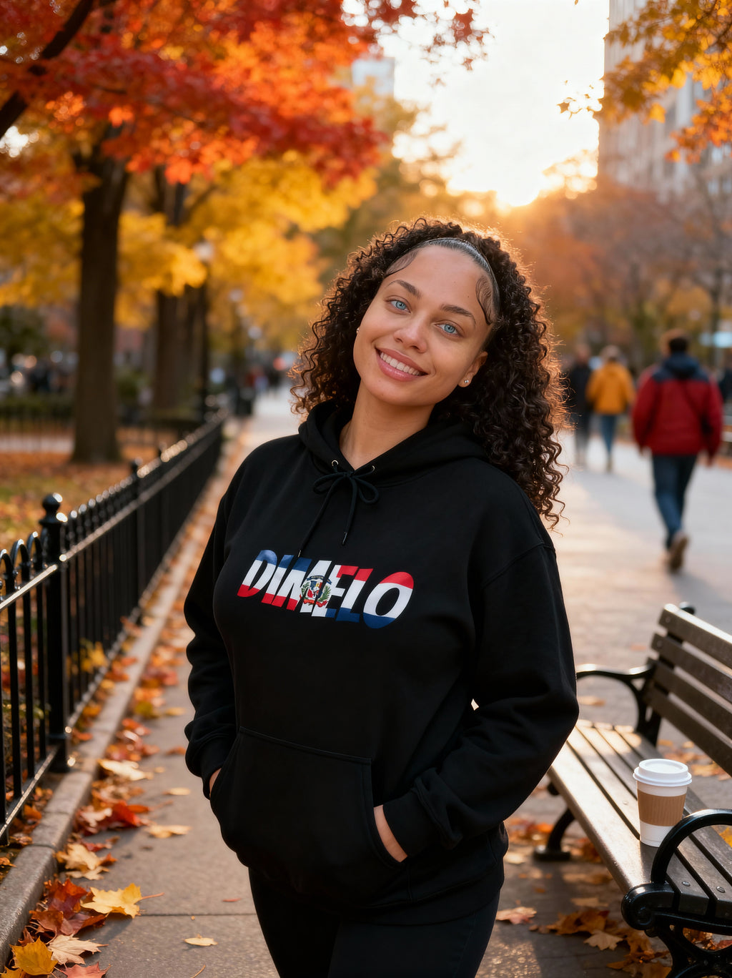 DIMELO Dominican Flag Hoodie