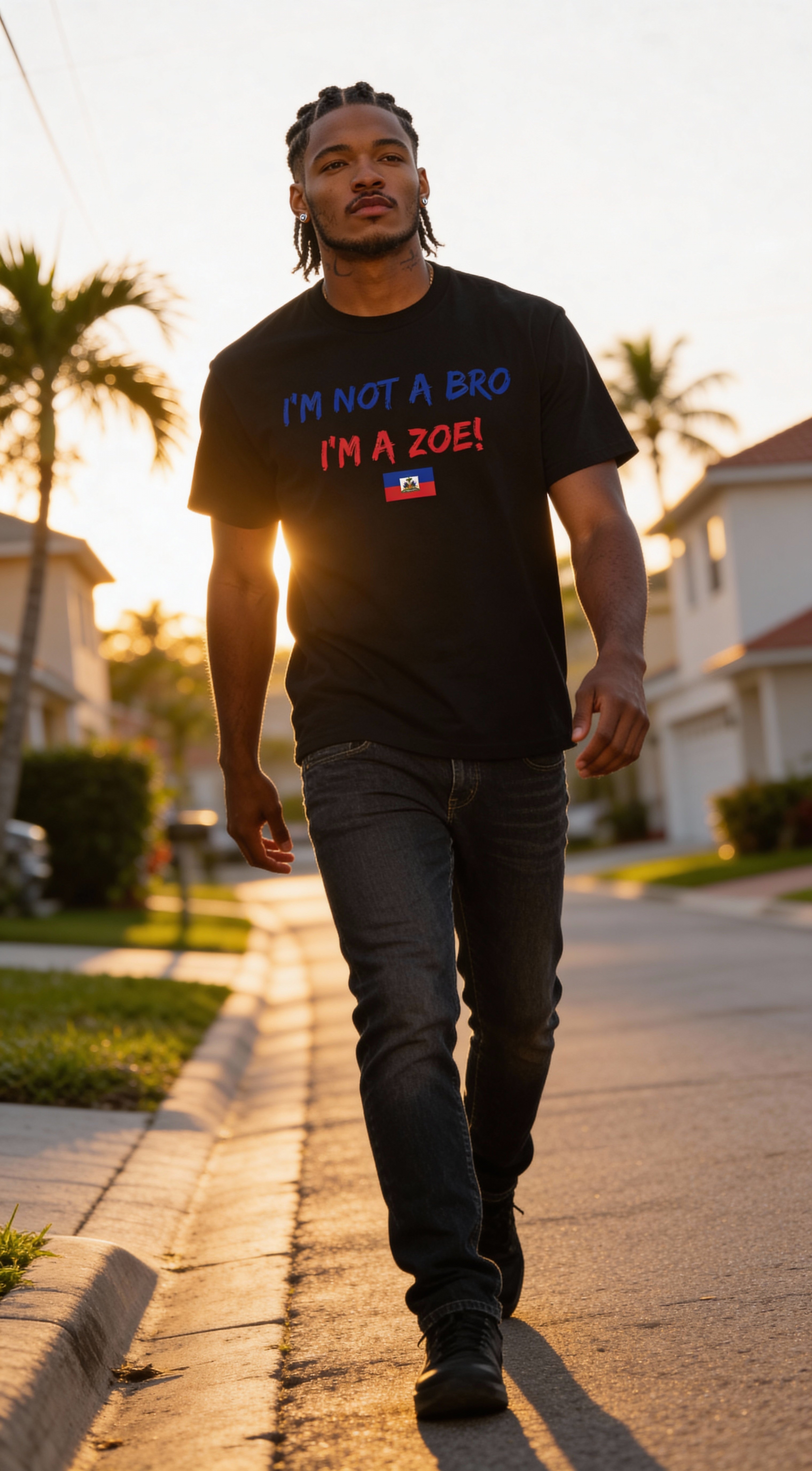 I'm Not a Bro I'm a Zoe! T-Shirt