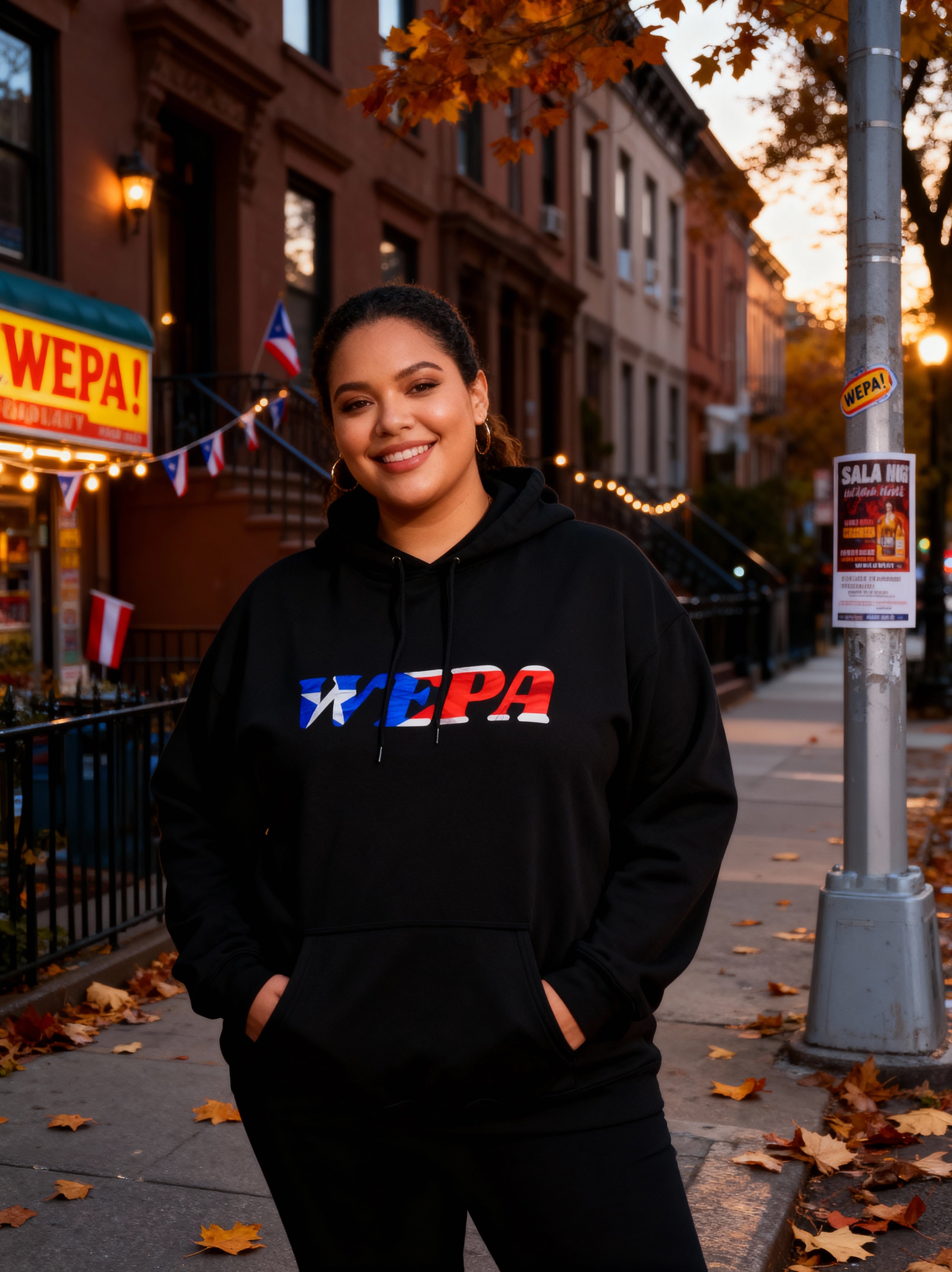 WEPA Puerto Rican Flag Hoodie