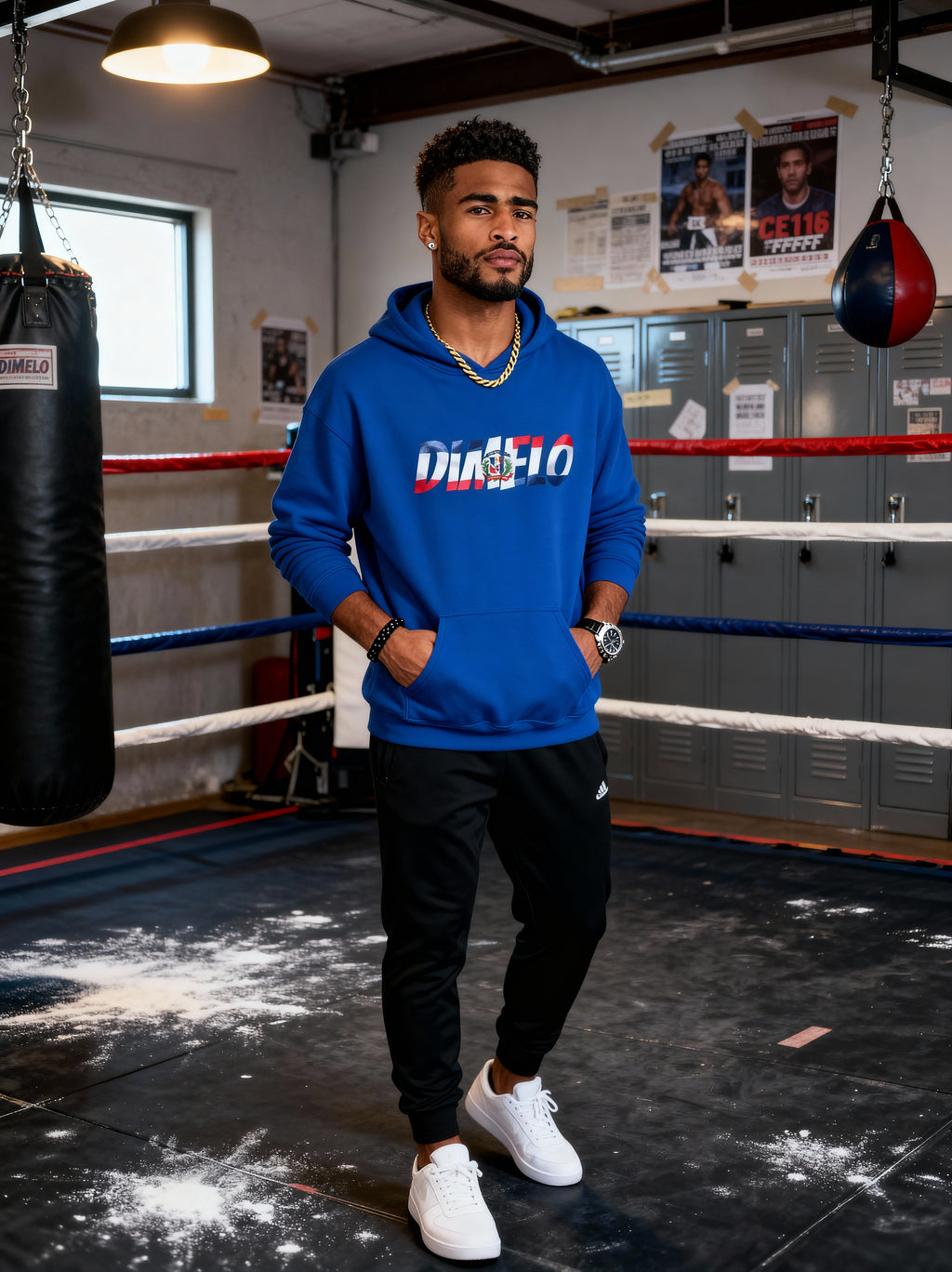 DIMELO Dominican Flag Hoodie