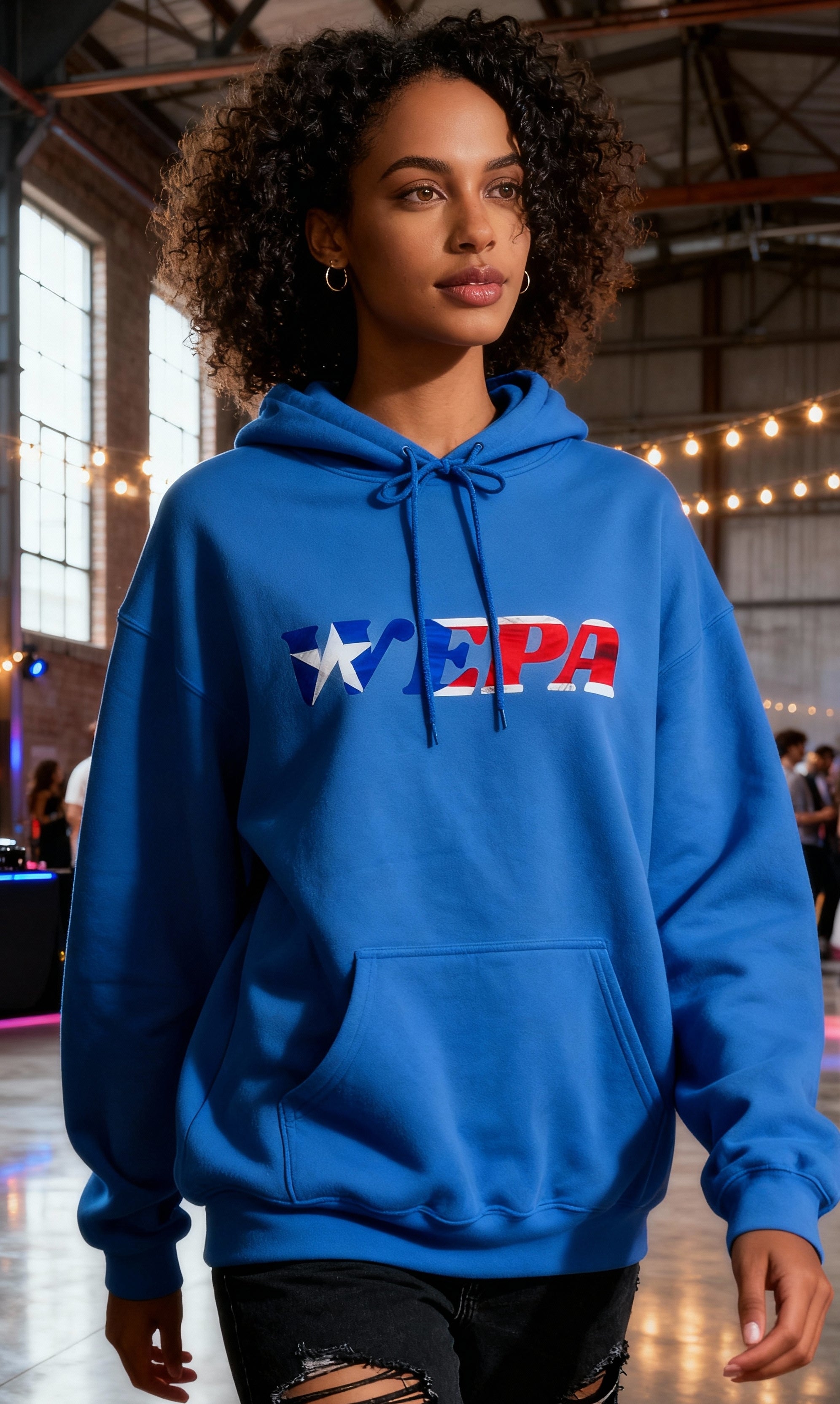 WEPA Puerto Rican Flag Hoodie