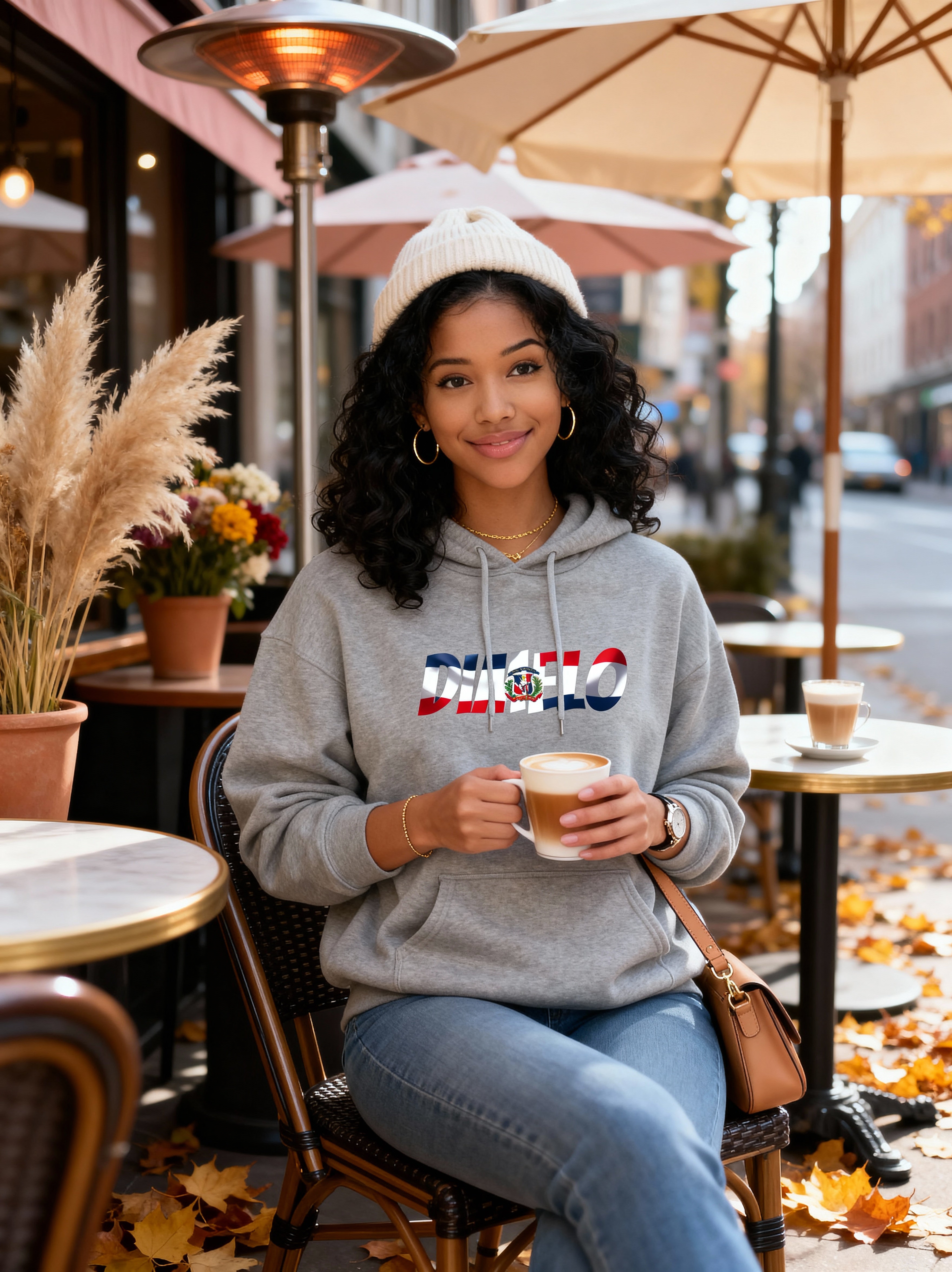 DIMELO Dominican Flag Hoodie