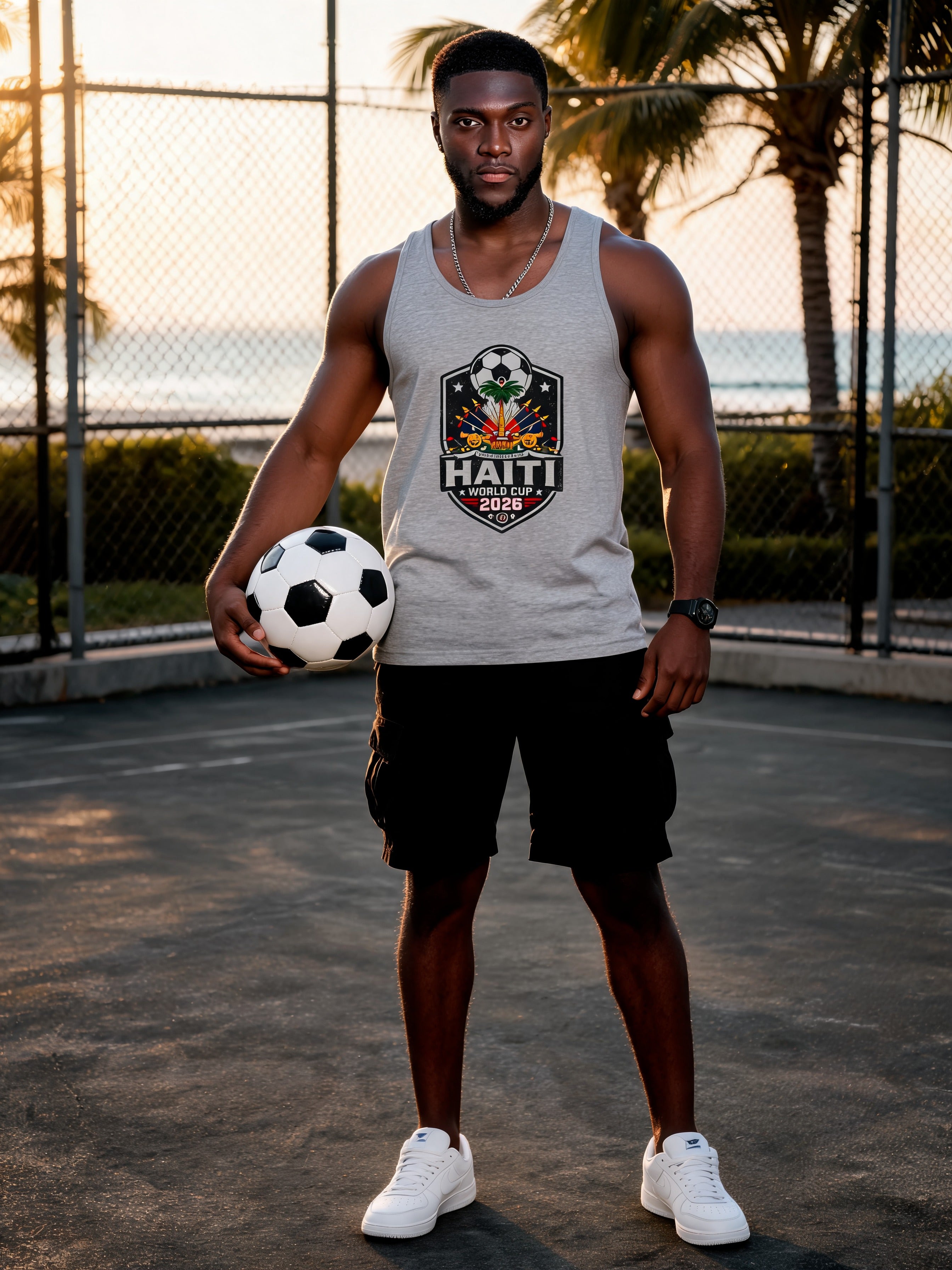 Haiti World Cup 2026 Soccer Tank Top