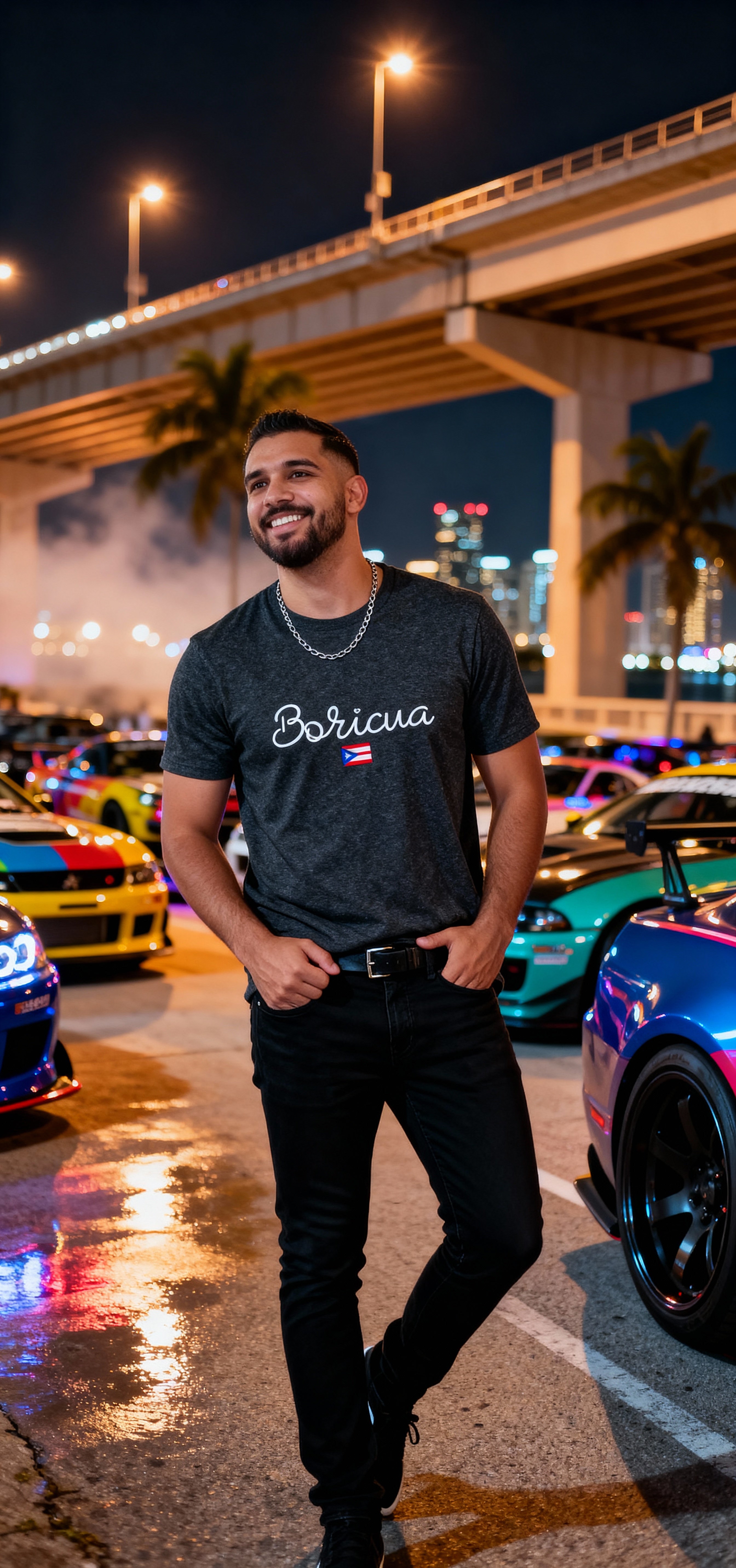 Boricua T-Shirt with Puerto Rico Flag