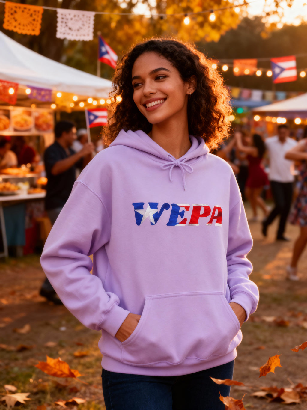 WEPA Puerto Rican Flag Hoodie