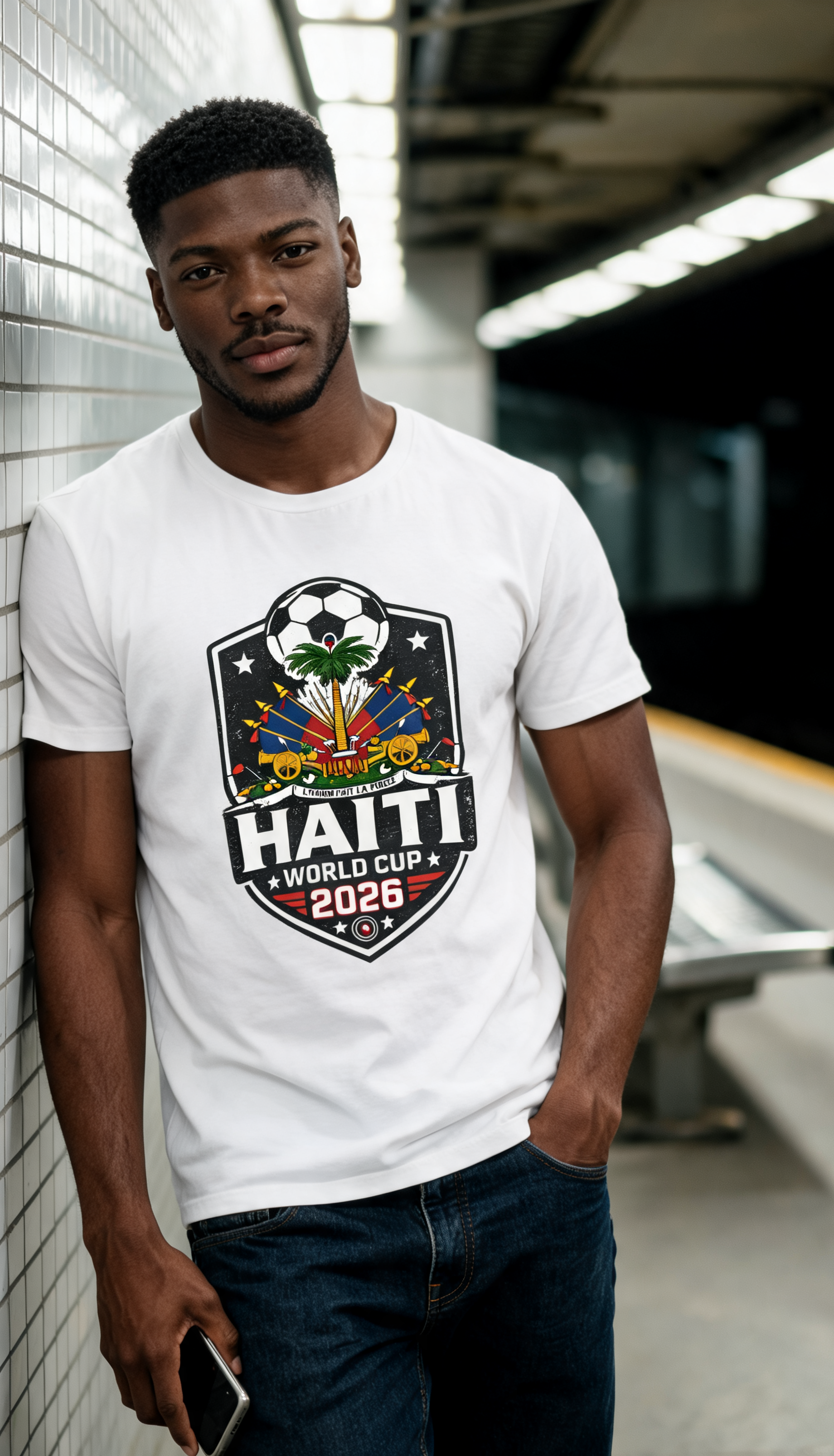 Haiti World Cup 2026 Soccer Tee