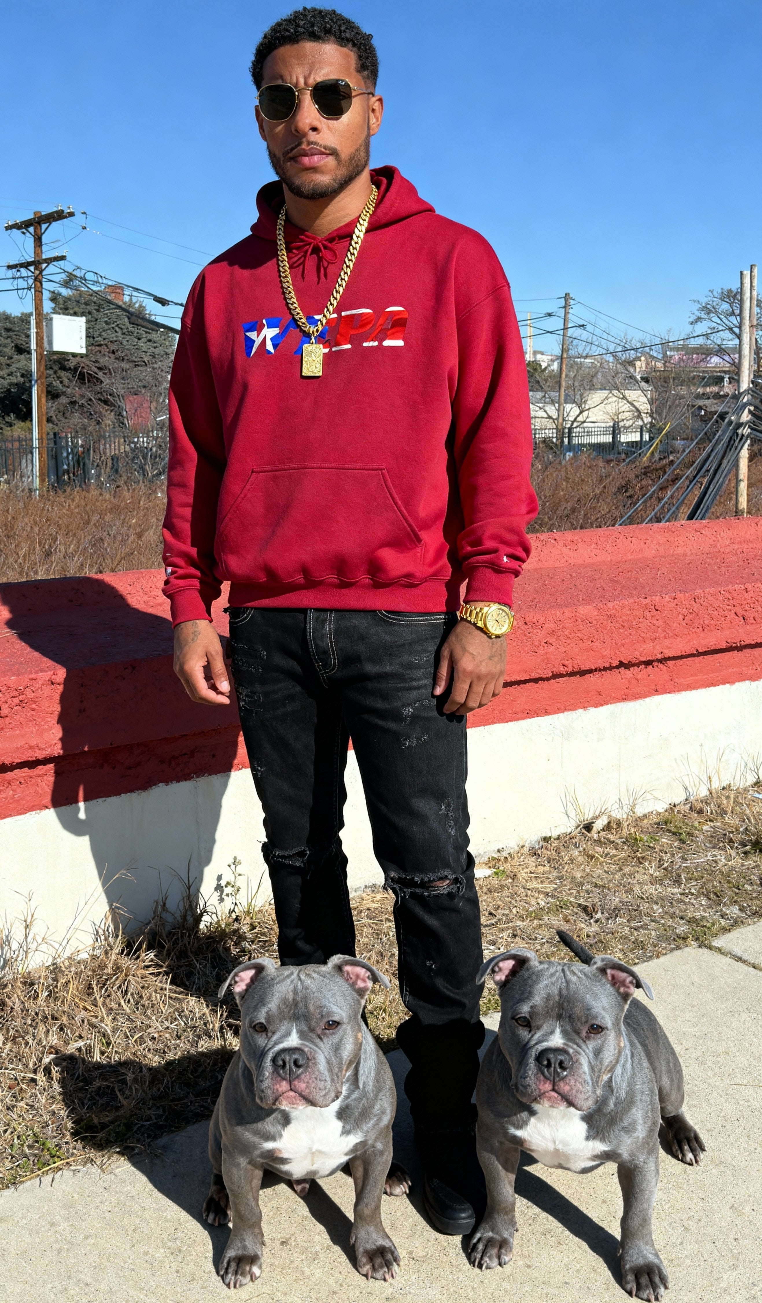 WEPA Puerto Rican Flag Hoodie